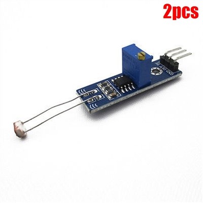 2Pcs Photoresistance Detection Sensor Module Optical Photosensitive Light New mk