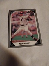 1991 Leaf Jason Grimsley #288 Gold /5