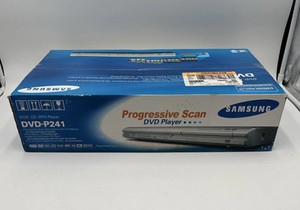 Samsung DVD-P241 Progressive-Scan DVD CD MP3 PLAYER Without Remote