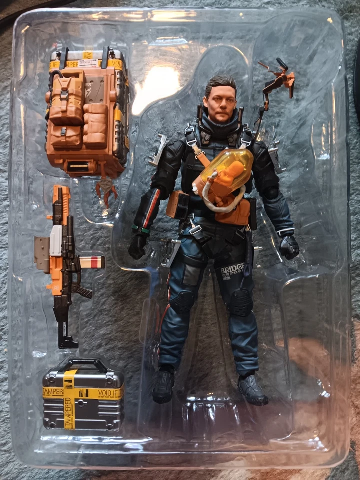 Figura de acción Max Factory Figma 516 Death Stranding Sam Porter Bridges Foto 2 de 4