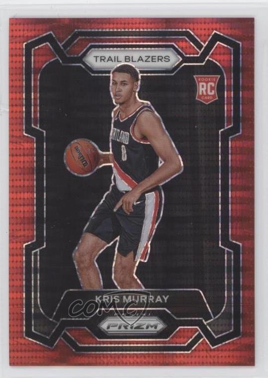 2023-24 Panini Prizm Red Seismic Prizm 218/299 Kris Murray #142 14dq