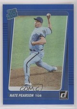2021 Panini Donruss Rated Rookies Holo Blue Nate Pearson #38 0t2