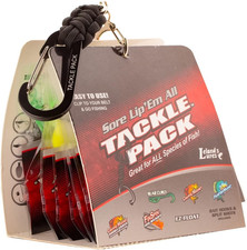 Tackle Pack Kit - Fishing Lures, Jig Hooks, Split Shots - Designed to Catch Any 