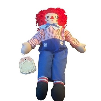 Vintage New With Tags Piroette by Applause Raggedy Andy Doll 18''