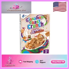 Nutritious 12 oz Crispy Cinnamon Cereal - Family-Favorite Breakfast Delight