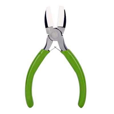 Carbon Steel Pliers Practical Jewelry Pliers Flat Nose Pliers for Holding Wire