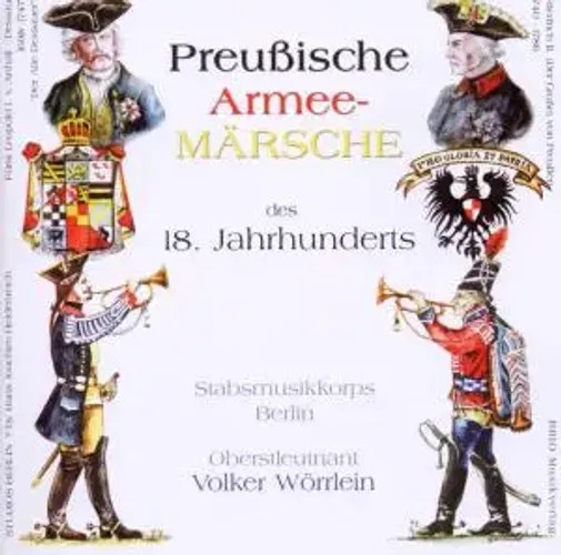 PreußIsche ArmeemäRsche Des 18.Jahrhunderts | Various | Audio-Cd | CD | 2010-image