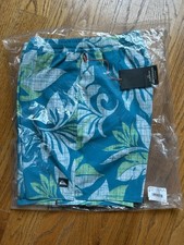 NEW w/tags NWT Quiksilver Waterman El Moro Volley 17" swim shorts - Mens Medium