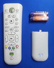 Official Microsoft Xbox 360 Universal Media DVD Remote Control - White Authentic