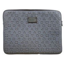 Marc By Marc Jacobs Embossed Laptop Sleeve Neoprene Computer Case Tan 13x10