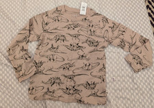 Brand New With Tags Gap 5T Khakis Dinosaur Long Sleeve shirt