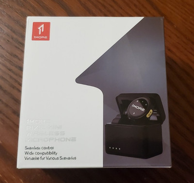 Ends 6/8 11AM PST!  1MORE Pixie Mini Wireless Microphone M100, Black