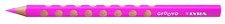 Lyra Groove Cardboard Case with 1 pencil Neonpink neon pink