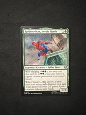 Spiders‑Man, Heroic Horde – Marvel MTG Universes Beyond – NM Condition - SPM 117