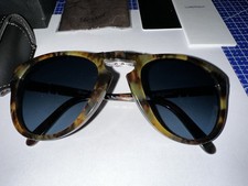 Persol Occhiali Da Sole Polarizzati Pieghevoli 714 Steve McQueen Nuovi