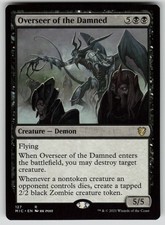 Overseer of the Damned Normal R Commander: Innistrad: Midnight Hunt 127 NM