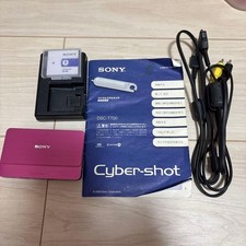 Appareil photo numérique compact rose Sony Cyber-shot DSC-T700 d'occasion ave...