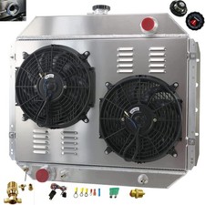 CC433 Aluminum Radiator For 1966-1979 Ford F100 F150 F250 F350 Bronco Truck V...