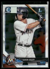 Aaron Knapp 2018 Bowman Chrome Prospects #BCP5