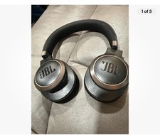 JBL Live 650BTNC Wireless Over Ear Noise Cancelling Headphones Black