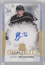 2017-18 The Cup Rookie Gold Spectrum Foil 33/36 Jonny Brodzinski #140 Auto 2d8
