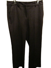 WOMENS LIZ CLAIBORNE SOPHIE BLACK DRESS PANTS SIZE 10 INSEAM 32