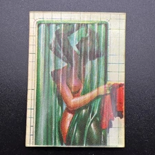 1950s Vari Vue Moving motion lenticular BURLESQUE PEEK A BOO LG FLICKER 2x2.5"