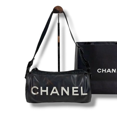 Chanel Sport Line Cylindrical One-Shoulder Bag Sporty luxury modern urban style