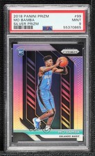 2018-19 Panini Prizm Silver Prizm Mo Bamba #99 PSA 9 MINT 1z6