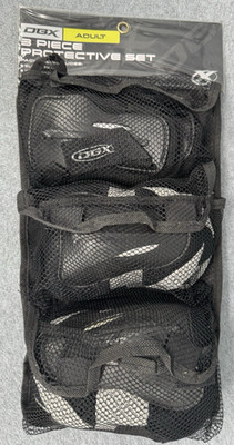 Adult Skateboard Knee Pads Elbow Wrist Guards Medium DBX Set