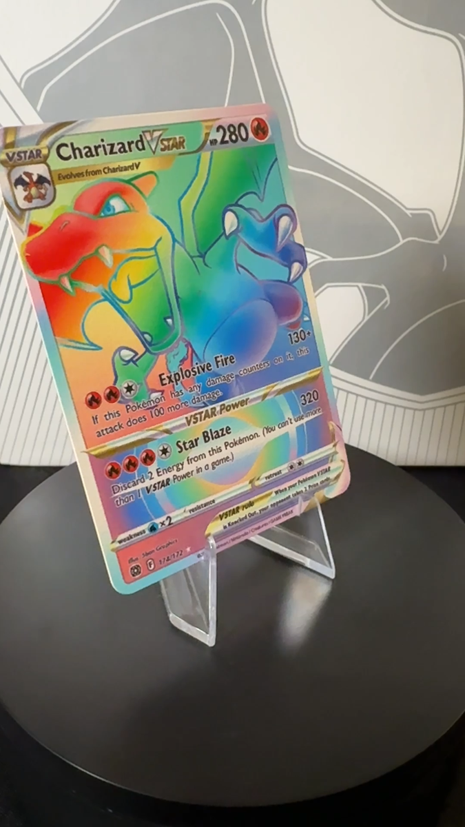 how much is a rainbow charizard pokemon card worth PSA - - Champions Path Rainbow Charizard how much is
