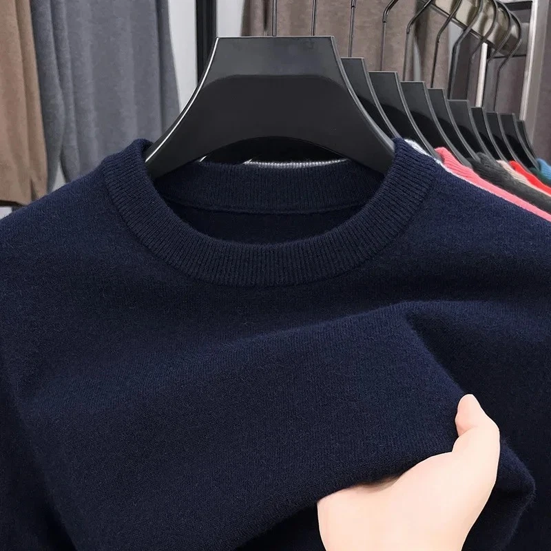 Men's Jumper Soft Knit Turtle Neck Sweater Pullover Long Sleeves UK SHIPPING ⭐️