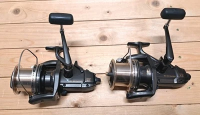 2 × Shimano Big Baitrunner LC Long Cast Freilaufrollen Karpfenrollen Angelrollen - Bild 1 von 4