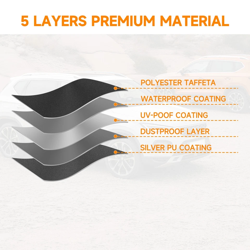 Cubierta completa para SUV M protección solar resistente a arañazos para Buick Encore GX Foto 3 de 4