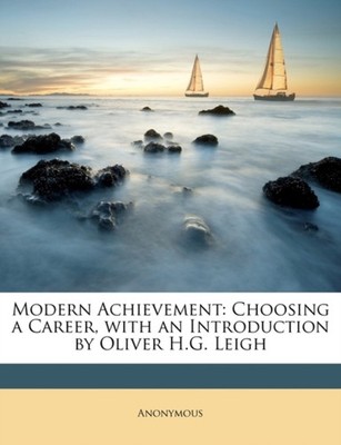 Anonymous - Modern Achievement  Choosing a Career with an Introductio - X555z