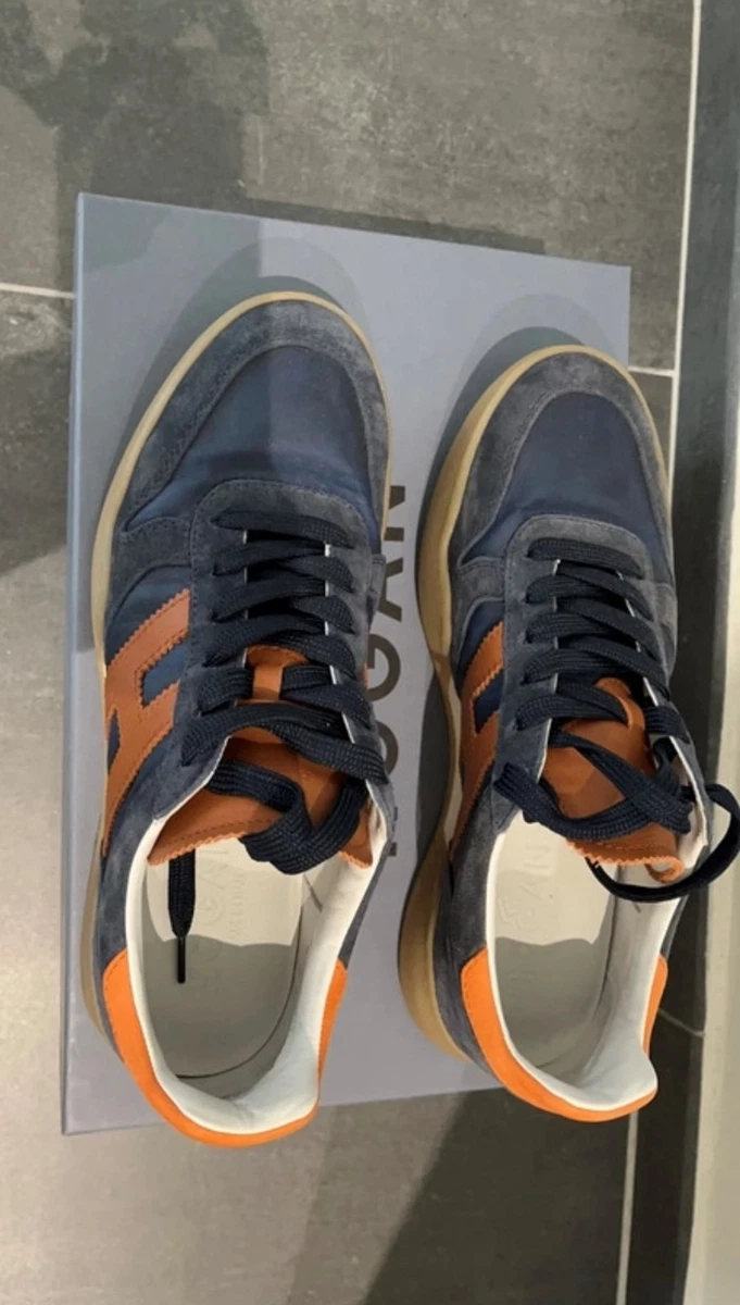 Scarpe da uomo nere vintage anni '60 con lacci in pelle