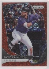 2020 Panini Prizm Tier II Quick Pitch Red Donut Circle 43/99 David Dahl #169 0w8