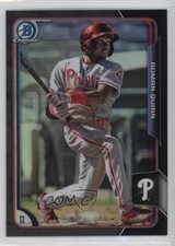 2015 Bowman Chrome Prospects Asia Exclusive Black Refractor Roman Quinn 0f8