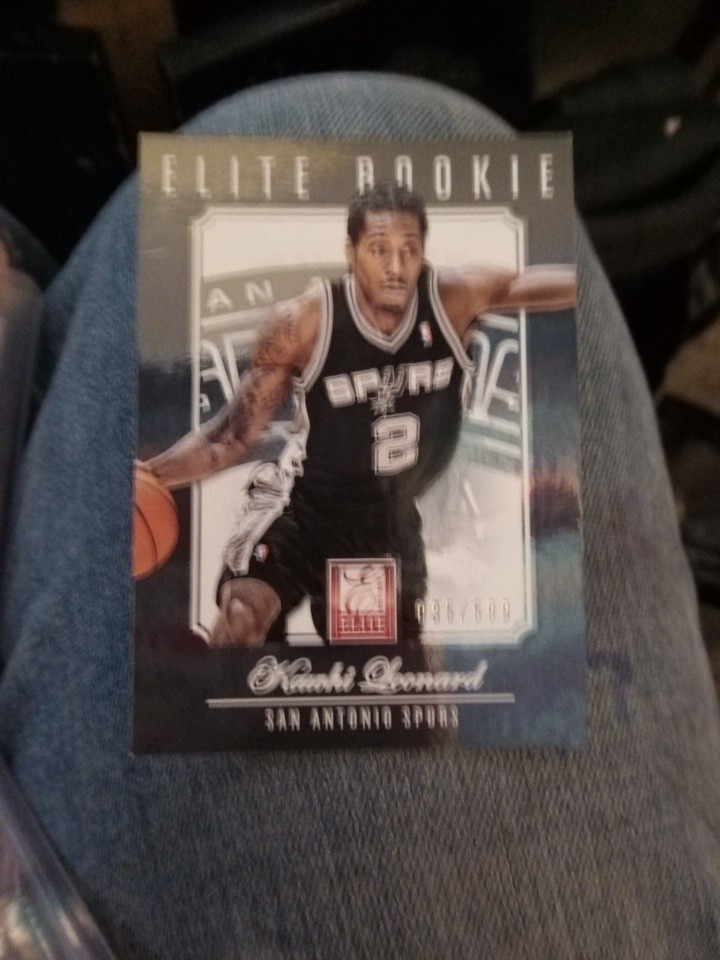 2012-13 Panini Elite Rookie #215 Kawhi Leonard RC Spurs Clippers /599 SSP