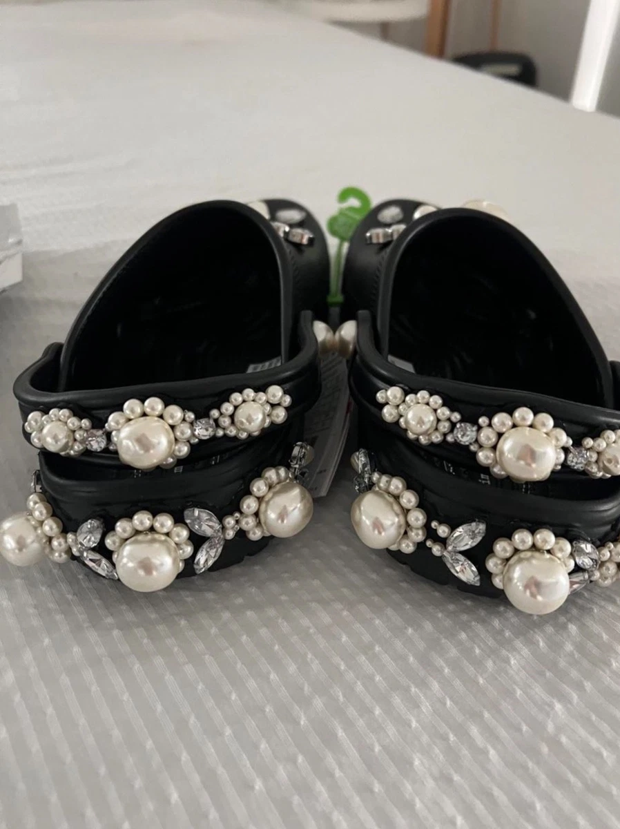 Simone Rocha x Crocs classic clogs black AU size 8