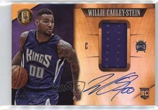 2015 Panini Gold Standard Rookie Jersey /199 Willie Cauley-Stein #231 Auto 0j4n