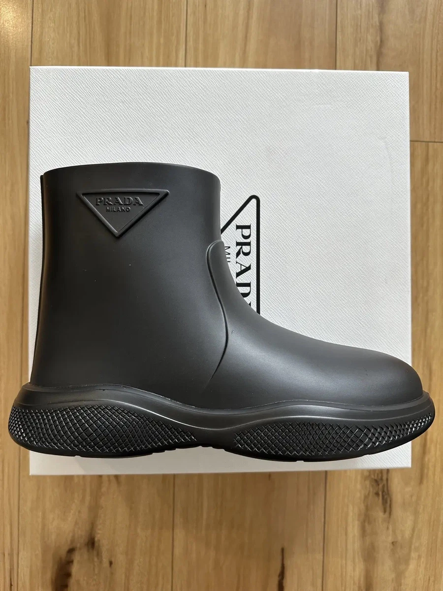 PRADA Women's Rubber Rain Boot for sale | eBay