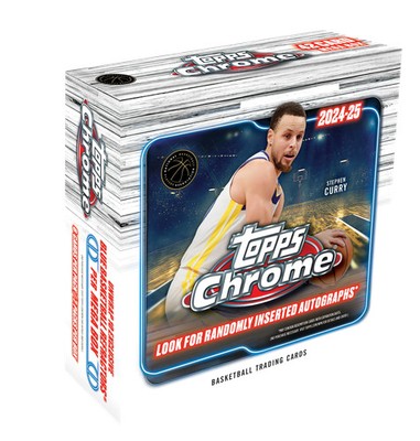 2024/25 Topps Chrome  Basketball - Mega Box
