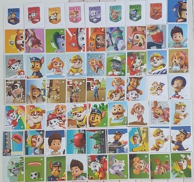 Paw Patrol Sammelsticker Aldi 2025 1-120 Aussuchen, Komplett Set und Sammelalbum