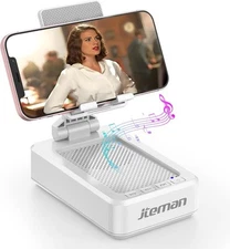 Portable Phone Stand with Speaker Bluetooth Wireless Gifts for Men Women