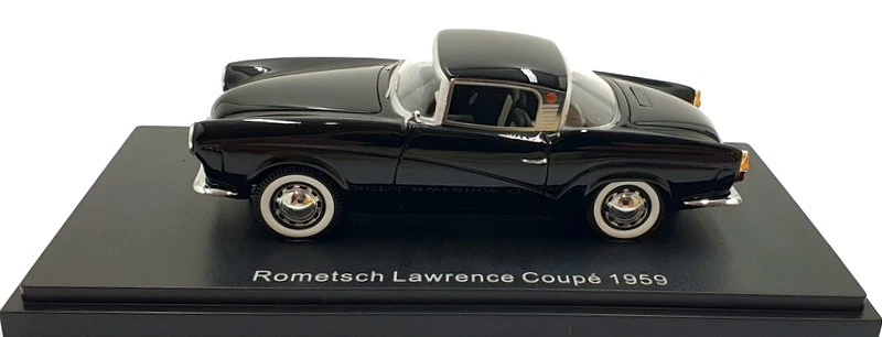 BOS Models 1/43 Scale BOS43290 - 1959 Rometsch Lawrence Coupe - Black - Image 4 of 4