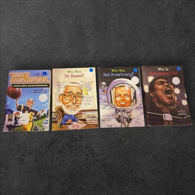 Who Was Who Is Biography Book Lot 4 Scholastic Matt Christopher Kids Nonfiction