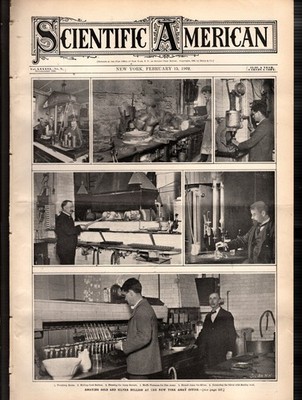 1902 Scientific American February 15 -Gold assay; L.A. Pigeon ranch; Boston auto