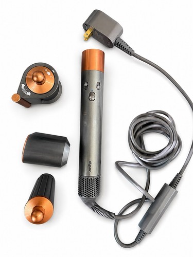 Dyson Airwrap HS05 Multi Styler Gray/Copper 1.2in Barrel w/ Attachments