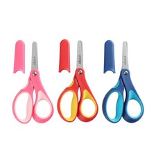 LIVINGO 5 Small School Student Blunt Kids Craft Scissors, Sharp Stainless Ste...